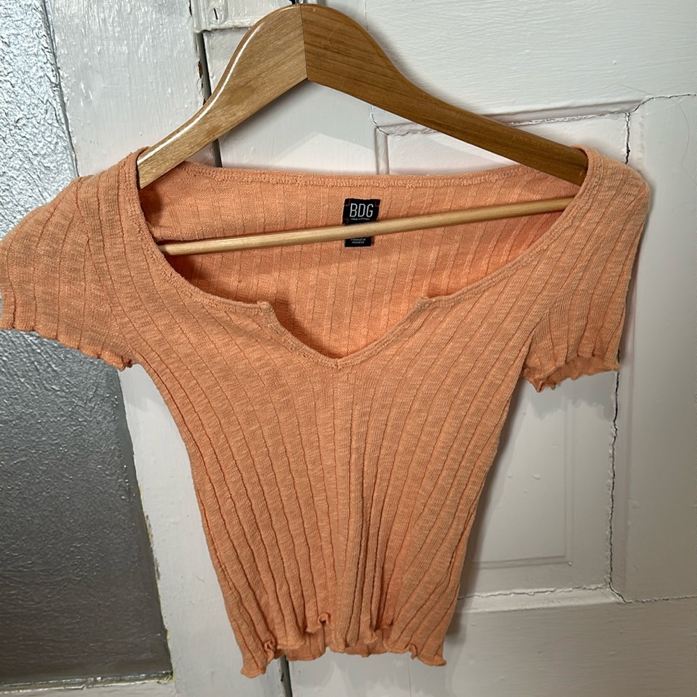 Orange Urban Outfitters top